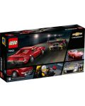Конструктор Lego Speed Champions - Chevrolet Corvette C8.R и 1968 Chevrolet Corvette (76903) - 2t