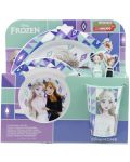 Комплект за хранене Stor - Micro, Frozen Ice Magic, 5 части - 2t