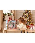 Коледен календар Hape - Коледна гара, с дървени играчки - 8t