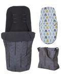 Комплект чувалче за крака и чанта за количка Cosatto - Fika Forest - 1t