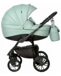 Комбинирана детска количка 3в1 Baby Giggle - Indigo Special, зелена - 2t