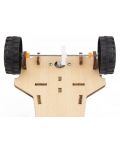 Комплект Tooky Toy - Направи сам 3D дървена кола със соларна батерия - 4t