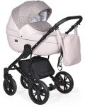 Комбинирана детска количка 3в1 Baby Giggle - Mio, розова - 1t