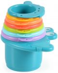 Комплект играчки за баня Huanger - Croc cups - 1t