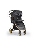 Комбинирана детска количка Cangaroo - Noble 3 в 1, черна - 3t