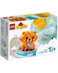 Конструктор Lego Duplo - Забавления в банята,  Плаваща панда (10964) - 1t