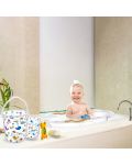 Комплект за къпане от 6 части BabyJem - Бял - 3t