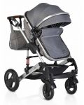 Комбинирана детска количка Moni - Gala, Premium Panther - 1t
