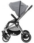 Комбинирана детска количка 3 в 1 Kikka Boo - Vicenza Premium, сива - 4t
