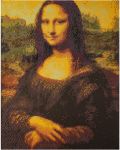 Комплект за рисуване с мъниста Grafix - Мона Лиза - 1t