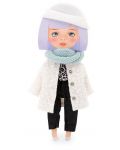 Комплект дрехи за кукла Orange Toys Sweet Sisters - Бяло палто от козина - 2t