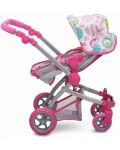Количка за кукла Moni Toys - Pink rose - 7t