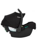 Кошница за кола Graco - Snuglite, i-Size, 40-75 cm, Midnight - 4t