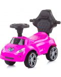 Кола за яздене с дръжка Chipolino - Турбо, розова - 2t