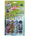 Комплект играчки за пръсти Grip&Trick - Скейтборди, 4 броя - 1t