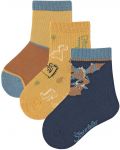 Комплект детски чорапи Sterntaler - За момче, 17/18 размер, 6-12 месеца, 3 чифта - 2t