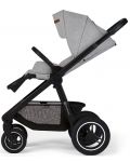 Комбинирана бебешка количка 2 в 1 KinderKraft - Everyday, светлосива - 5t