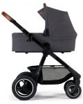 Комбинирана бебешка количка 2 в 1 KinderKraft - Everyday, тъмносива - 2t