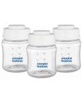 Комплект контейнери за съхранение на кърма Canpol babies - 3 х 120 ml - 1t