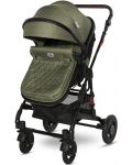 Комбинирана детска количка Lorelli - Alba Premium Set, Loden Green - 8t
