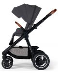 Комбинирана бебешка количка 2 в 1 KinderKraft - Everyday, тъмносива - 5t
