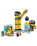 Конструктор Lego Duplo Town - Разрушаване с разбиваща топка (10932) - 3t