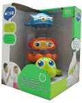 Комплект играчки за баня Hola Toys - Весели животни - 9t