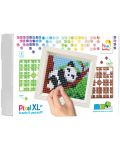 Креативен комплект с рамка и пиксели Pixelhobby - XL, Панда - 1t