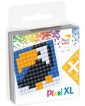 Креативен хоби комплект с пиксели Pixelhobby - Тукан, 4 цвята, 240 части - 1t