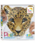 Креативен комплект с пиксели Pixelhobby - Леопард - 1t