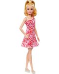 Кукла Barbie Fashionista - С рокля на цветя - 4t