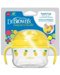 Dr. Brown's TF118-INTL Купа за закуска с дръжки жълта - 2t