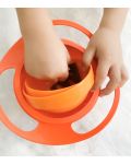 Купа за хранене с въртене на 360 градуса BabyJem - Оранжева - 3t