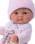 Кукла Asi - Бебе Чикита, с розовa жилетка и рокля на цветя - 2t