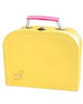 Куфарче за плюшени играчки Studio Pets - С паспорт, 16 cm, жълто - 1t