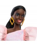 Кукла Barbie Fashionistas - С прасковена парти рокля - 3t