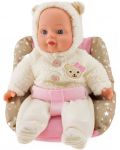 Кукла-бебе Toi Toys - В столче за кола, 33 cm - 1t