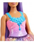 Кукла Barbie Dreamtopia - Със лилава коса - 4t