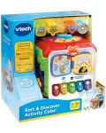 Бебешка играчка Vtech - Занимателен куб, със светлина и звук - 8t