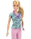 Кукла Mattel Barbie - С професия, Медицинска сестра - 4t