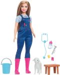 Кукла Barbie You Can Be Anything - Юбилейна 65-та годишнина, Ветеринар - 2t