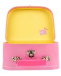 Куфарче за плюшени играчки Studio Pets - С паспорт, 16 cm, розово - 2t