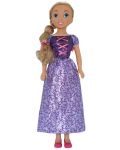 Кукла Bambolina - My lovely doll, с лилава рокля, 80 cm - 1t