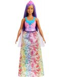 Кукла Barbie Dreamtopia - Със лилава коса - 1t