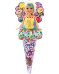 Кукла в конус Sparkle Girlz, с рокля със сладкиши, асортимент - 4t