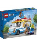 Конструктор Lego City Great Vehicles - Камион за сладолед (60253) - 1t