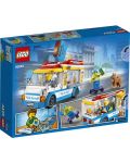 Конструктор Lego City Great Vehicles - Камион за сладолед (60253) - 2t
