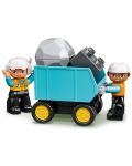 Конструктор Lego Duplo Town - Камион и екскаватор (10931) - 6t