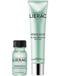 Lierac Sebologie Комплект - Двуфазен концентрат срещу несъвършенства и Гел за лице, 15 + 40 ml - 1t