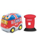 Детска играчка Vtech - Лондонски автобус, със светлина и звук - 1t